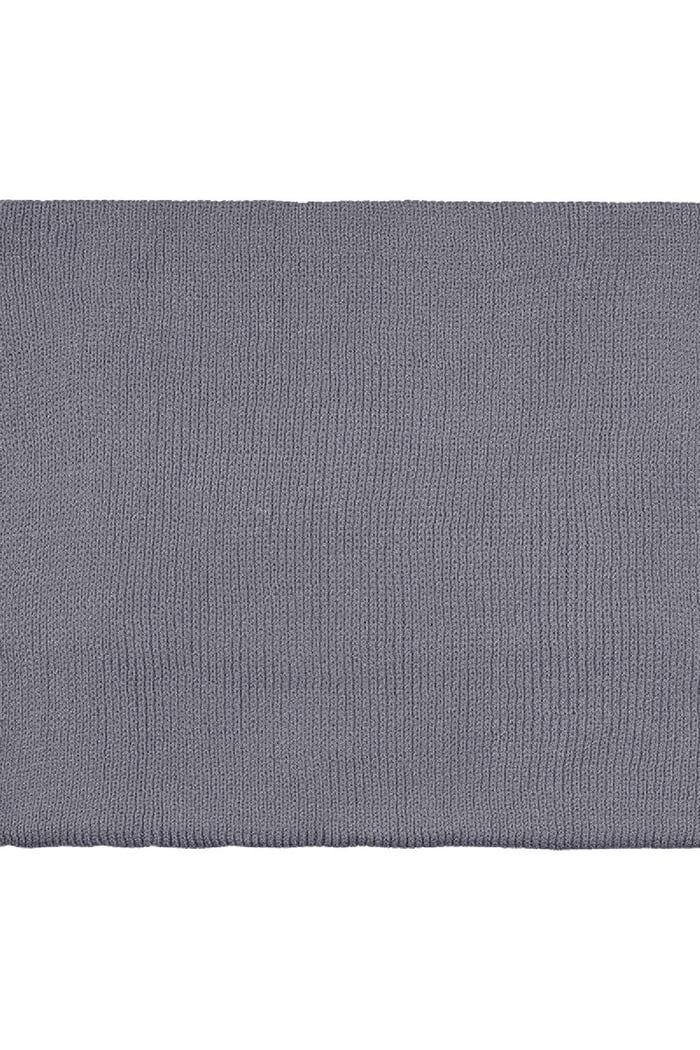 Sciarpa di base Grey Acrylic h5Immagine4