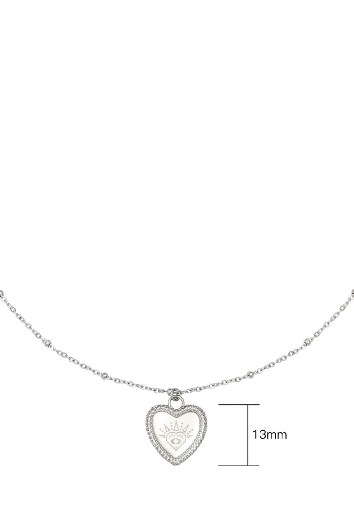 Ketting I See Love Zilver Stainless Steel Afbeelding4