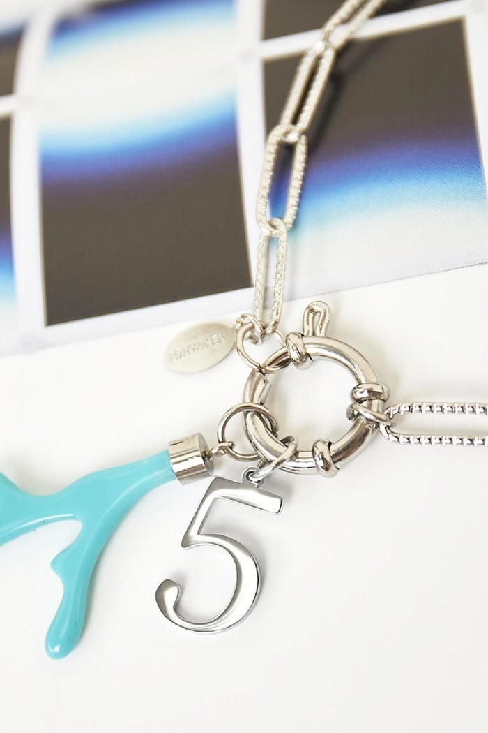 DIY Charm Digits Gold - 5 Couleur or Acier inoxydable h5Image2