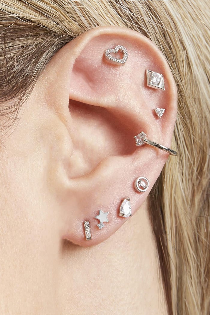 Earrings Mini Heart Multi Copper h5Picture2