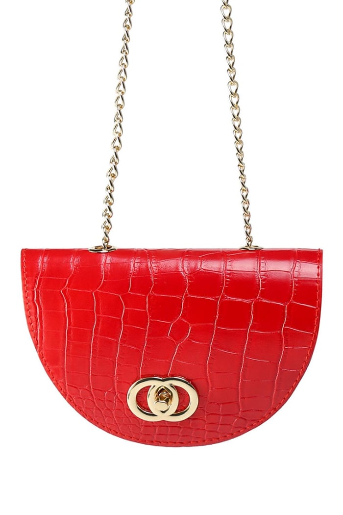 Tas Cutie Pie Rood PU Afbeelding2