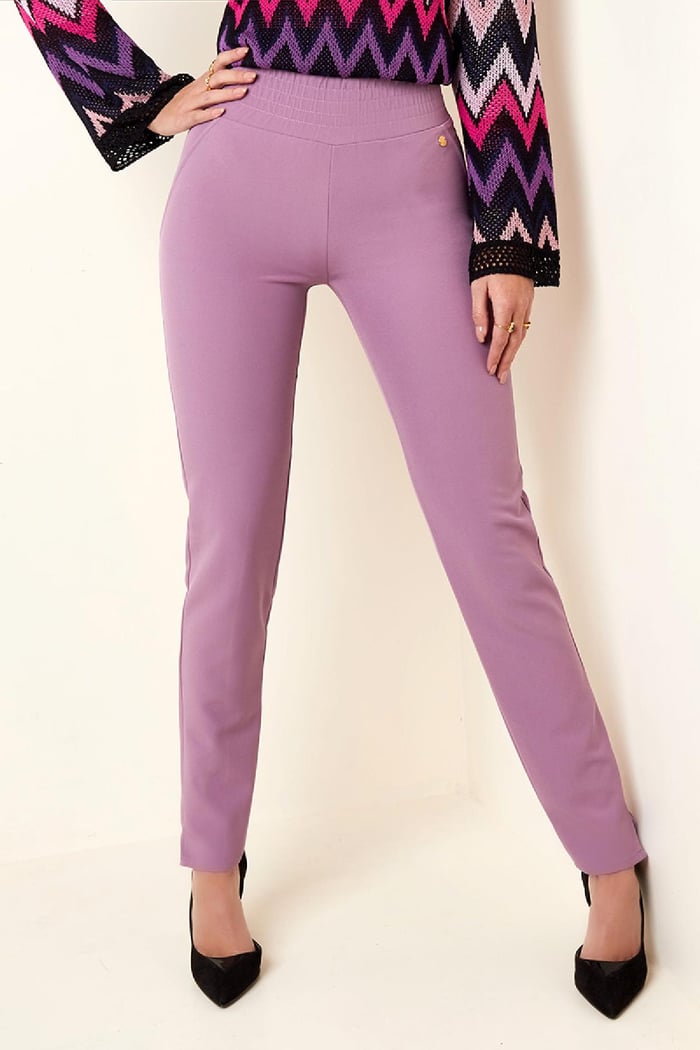 Slim fit pants Beige S Picture2