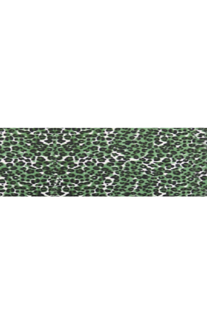 Sjaal My Head is a Jungle Groen Polyester Afbeelding2