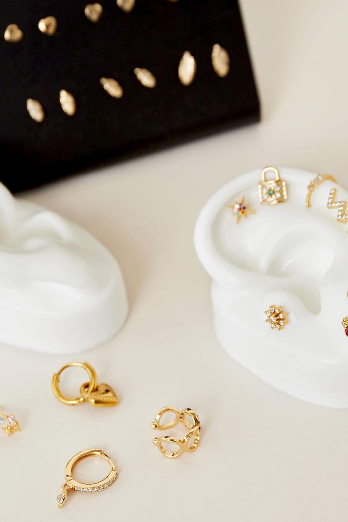 Display Ear Set White Plastic Picture3