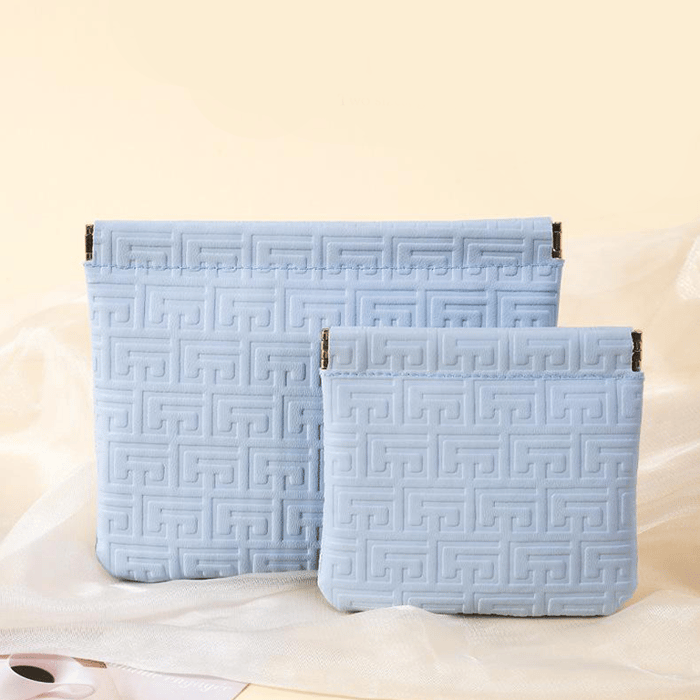 1 Piece Minimalist Series Multiuse Plaid High-capacity Women's Cosmetic Bags h5Picture8