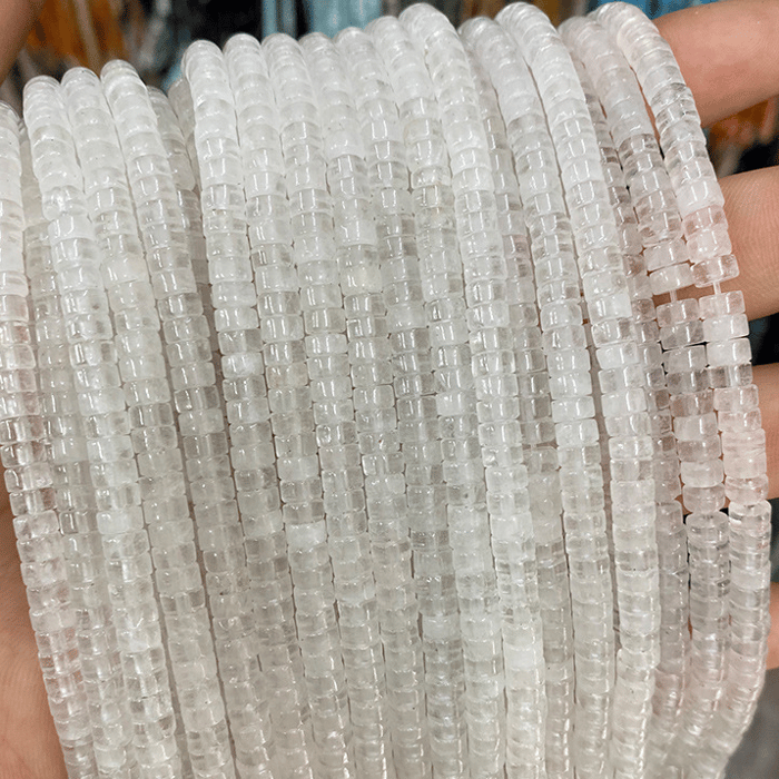 1 String Bugle Bead Natural Stone Jewelry Beads(DIA:2*4mm) h5Picture4