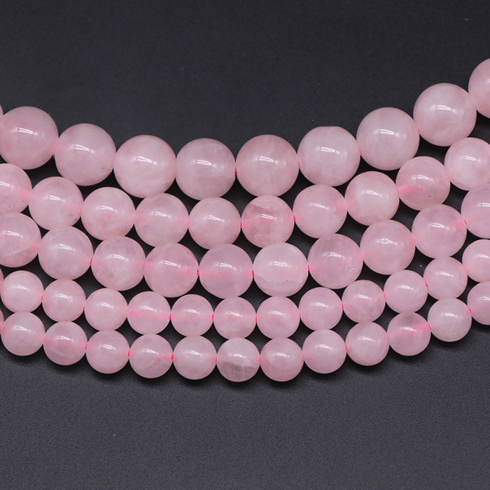 1 String Brazil Rose Quartz Natural Stones Crystal Jewelry Beads h5Picture6