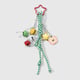 1 multi-color bell star keychain Picture2