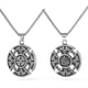 GX2636B- Pendant [different patterns on both sides]  3*55 matching chain 