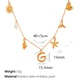 XL206 Letter G Necklace Picture20