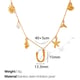 XL206 letter U necklace Picture6