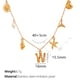 XL206 Letter W Necklace Picture4