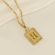 Goldener Buchstabe H [mit Kette] Bild19