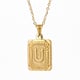 (Mit Kette) Gold U Bild6