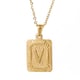 (Mit Kette) Gold V Bild5