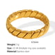 JZ115 US 6# gold ring Picture3
