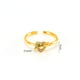Gold color/Adjustable opening