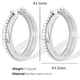Boucles d'oreilles en argent EH421 