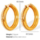 Boucles d'oreilles en or EH421 Image2