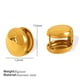 EH648 Gold Ear Clip Picture3