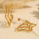 EH819 gold earrings Picture2