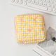 Plaid bow yellow Picture6