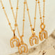 XL142 gold necklace