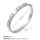 SZ204WES Silberarmband mit weißen Diamanten Bild7