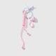 Pink hanging rope spoon heart keychain 1 Picture4