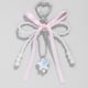1 pink ribbon heart star keychain Picture3