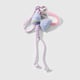 1 purple bow climbing rope keychain Picture2