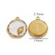 Round Small Leaf Pendant-White Picture19