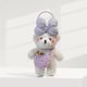 Bowknot Bee Shoulder Bag White Bear - Purple Picture2