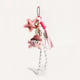 Pink star briquettes pendant Picture2