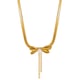 GX2573-Steel Necklace Gold