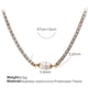 XL376WEG white zircon gold necklace
