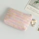 Colorful Line Pink Coin Purse Picture4