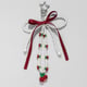 1 star wine red ribbon keychain Picture2