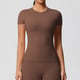 7103 Short Sleeve-Chestnut/XL