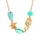 Marine Life Necklace - Gold