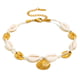 Shell Scallop Anklet - Gold