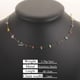 Gold colored gravel-necklace 405