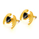 GE1067J-Steel Earrings Gold