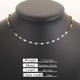 Gold long crystal-necklace 405 Picture11