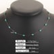 Gold round turquoise-necklace 405 Picture13