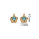 Five-leaf flower-light blue Picture27