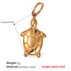 PJ298G solid gold pendant Picture4