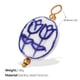PJ358BEWG blue and white ceramic pendant Picture16