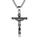 GX810 Steel Necklace-Single Pendant+3*55 Chain