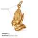 PJ321G Gold Pendant Picture13